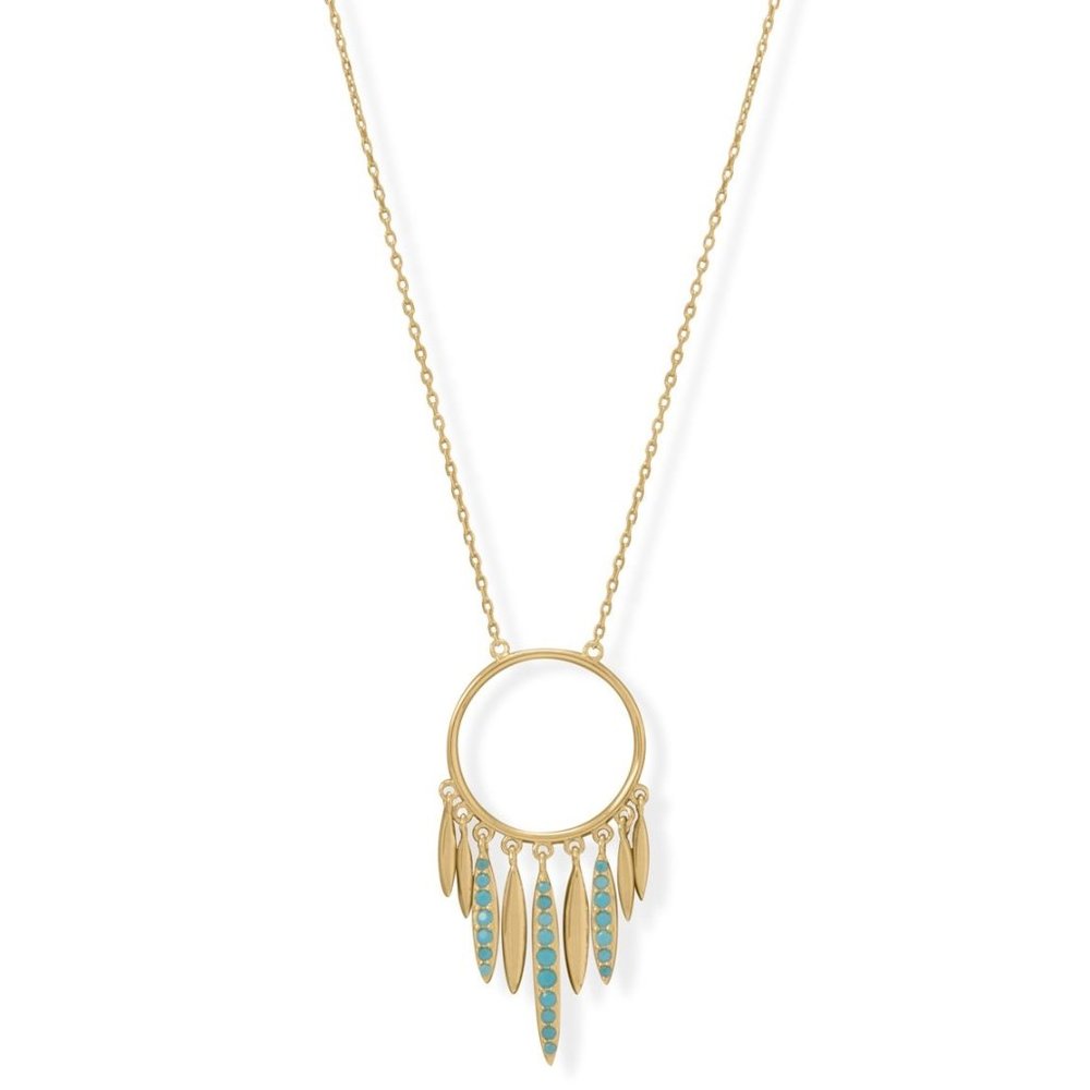 Dream Catcher Inspired Necklace